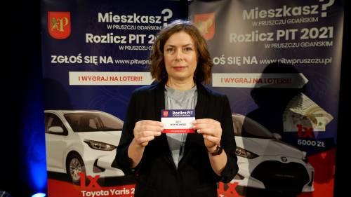 Losowanie nagród w Loterii PIT dnia 12.05.2022 r. - zwycięski los, laureat nagrody głównej hybrydowej Toyoty Yaris